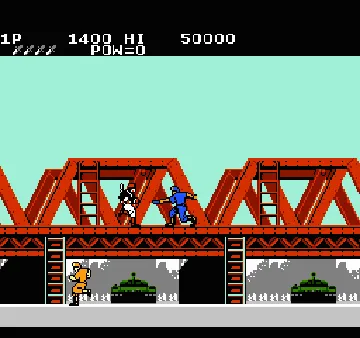 Rush'n Attack (USA) screen shot game playing